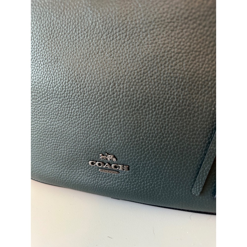 NWT Coach Chaise Crossbody Bag In Colorblock Green - Picture 5 of 12